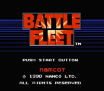 Battle Fleet (Japan) screen shot title